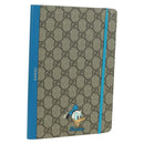 GUCCI GG Supreme Donald Paper Stationery PVC Beige Auth BA10983M-1