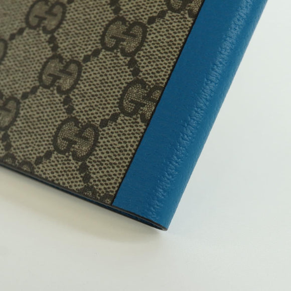 GUCCI GG Supreme Donald Paper Stationery PVC Beige Auth BA10983M