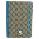 GUCCI GG Supreme Donald Paper Stationery PVC Beige Auth BA10983M-13