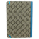 GUCCI GG Supreme Donald Paper Stationery PVC Beige Auth BA10983M-3