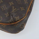 LOUIS VUITTON Monogram Odeon MM Shoulder Bag M56389 LV Auth BA10989-15