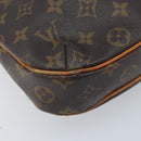 LOUIS VUITTON Monogram Odeon MM Shoulder Bag M56389 LV Auth BA10989-16