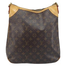 LOUIS VUITTON Monogram Odeon MM Shoulder Bag M56389 LV Auth BA10989-2