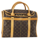 LOUIS VUITTON Monogram Sac Shan 40 Pet Carry M42024 LV Auth BA10990-1
