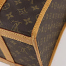 LOUIS VUITTON Monogram Sac Shan 40 Pet Carry M42024 LV Auth BA10990-16
