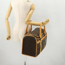 LOUIS VUITTON Monogram Sac Shan 40 Pet Carry M42024 LV Auth BA10990-21