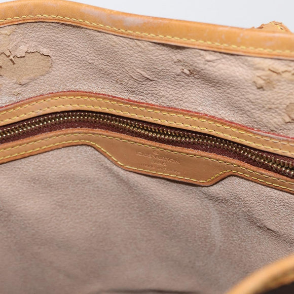 LOUIS VUITTON Monogram Bucket GM Shoulder Bag M42236 LV Auth BA10992
