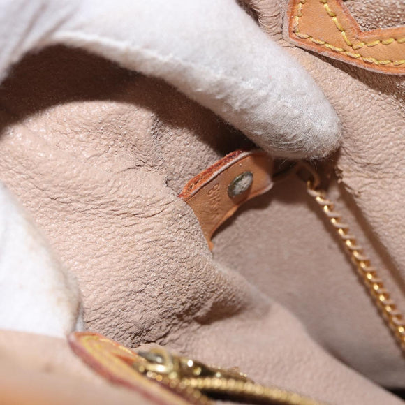 LOUIS VUITTON Monogram Bucket GM Shoulder Bag M42236 LV Auth BA10992
