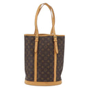LOUIS VUITTON Monogram Bucket GM Shoulder Bag M42236 LV Auth BA10992-2