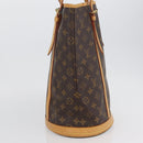 LOUIS VUITTON Monogram Bucket GM Shoulder Bag M42236 LV Auth BA10992-4