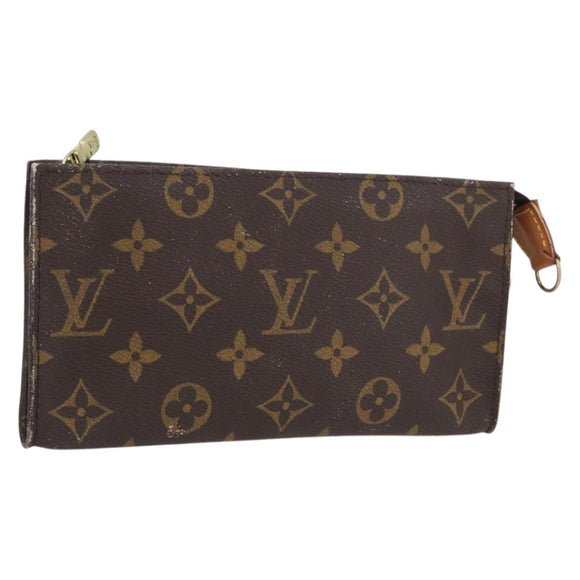 LOUIS VUITTON Monogram Bucket GM Accessory Pouch LV Auth BA10993