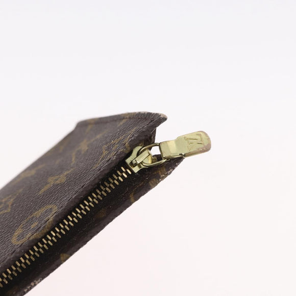 LOUIS VUITTON Monogram Bucket GM Accessory Pouch LV Auth BA10993