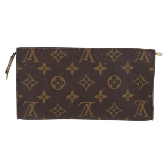 LOUIS VUITTON Monogram Bucket GM Accessory Pouch LV Auth BA10993
