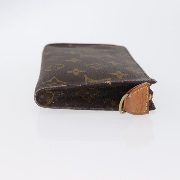 LOUIS VUITTON Monogram Bucket GM Accessory Pouch LV Auth BA10993