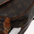 LOUIS VUITTON Monogram Saumur 30 Shoulder Bag M42256 LV Auth BA10996-10
