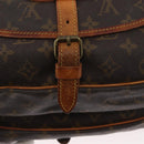 LOUIS VUITTON Monogram Saumur 30 Shoulder Bag M42256 LV Auth BA10996-14
