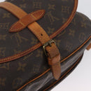 LOUIS VUITTON Monogram Saumur 30 Shoulder Bag M42256 LV Auth BA10996-17