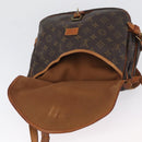 LOUIS VUITTON Monogram Saumur 30 Shoulder Bag M42256 LV Auth BA10996-20