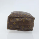LOUIS VUITTON Monogram Trousse Toilette 28 Clutch Bag M47522 LV Auth BA10997-3