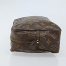 LOUIS VUITTON Monogram Trousse Toilette 28 Clutch Bag M47522 LV Auth BA10997-4
