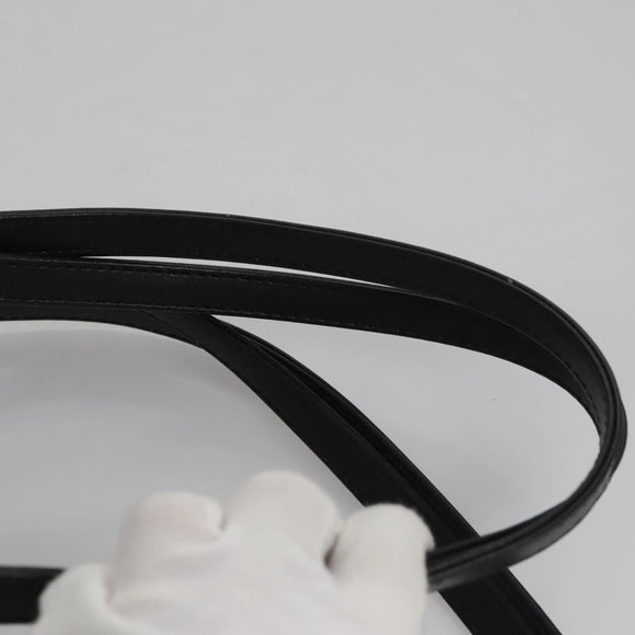 MCM Vicetos Logogram Backpack PVC Leather White Navy gold Auth BA110