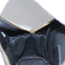 MCM Vicetos Logogram Backpack PVC Leather White Navy gold Auth BA110-22