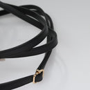 MCM Vicetos Logogram Backpack PVC Leather White Navy gold Auth BA110-9