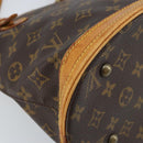 LOUIS VUITTON Monogram Bucket PM Shoulder Bag M42238 LV Auth BA11001-17