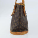LOUIS VUITTON Monogram Bucket PM Shoulder Bag M42238 LV Auth BA11001-3