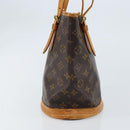 LOUIS VUITTON Monogram Bucket PM Shoulder Bag M42238 LV Auth BA11001-4