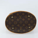 LOUIS VUITTON Monogram Bucket PM Shoulder Bag M42238 LV Auth BA11001-5