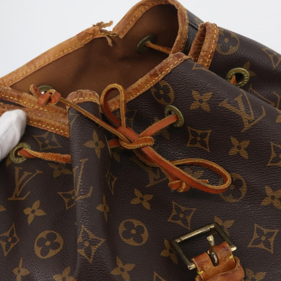 LOUIS VUITTON Monogram Montsouris GM Backpack M51135 LV Auth BA11002