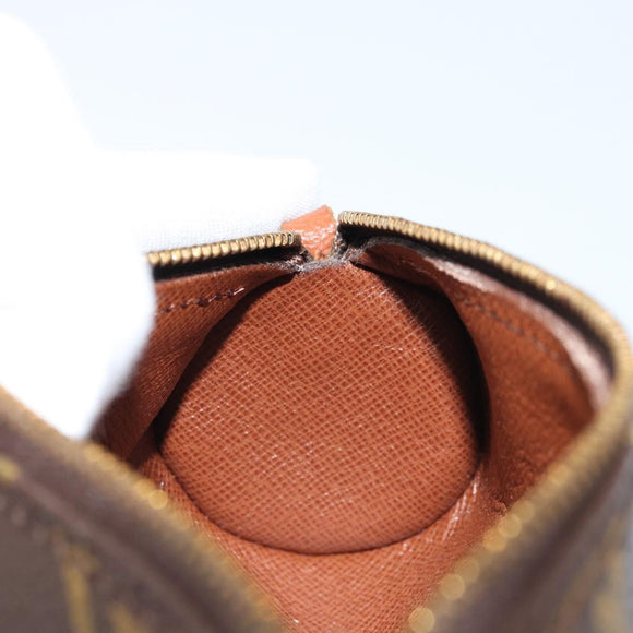 LOUIS VUITTON Monogram Papillon Pouch LV Auth BA11008