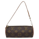 LOUIS VUITTON Monogram Papillon Pouch LV Auth BA11008-13