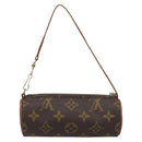 LOUIS VUITTON Monogram Papillon Pouch LV Auth BA11008-2