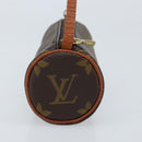LOUIS VUITTON Monogram Papillon Pouch LV Auth BA11008-4