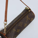 LOUIS VUITTON Monogram Papillon Pouch LV Auth BA11008-6