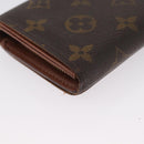 LOUIS VUITTON Monogram Porte Monnaie Billets Tresor Wallet M61730 Auth BA11009-15