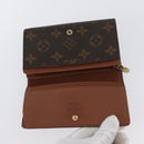 LOUIS VUITTON Monogram Porte Monnaie Billets Tresor Wallet M61730 Auth BA11009-17