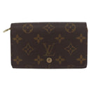 LOUIS VUITTON Monogram Porte Monnaie Billets Tresor Wallet M61730 Auth BA11009-13