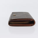 LOUIS VUITTON Monogram Porte Monnaie Billets Tresor Wallet M61730 Auth BA11009-3