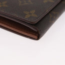 LOUIS VUITTON Monogram Porte Monnaie Billets Tresor Wallet M61730 Auth BA11009-7