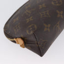 LOUIS VUITTON Monogram Pochette Cosmetic PM Pouch M43998 LV Auth BA11013-15
