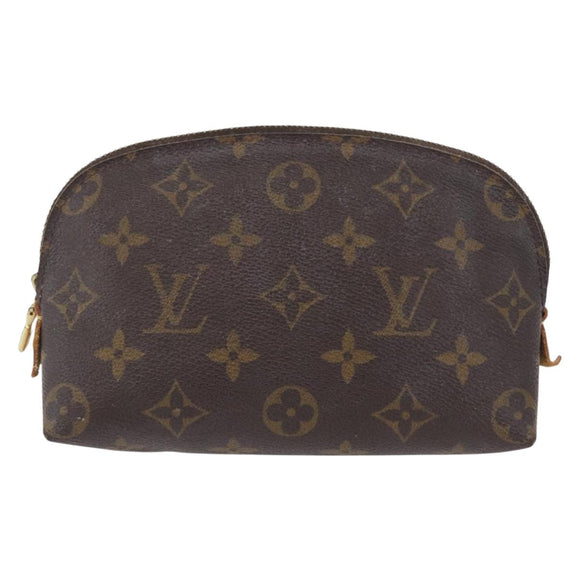 LOUIS VUITTON Monogram Pochette Cosmetic PM Pouch M43998 LV Auth BA11013