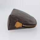 LOUIS VUITTON Monogram Pochette Cosmetic PM Pouch M43998 LV Auth BA11013-3