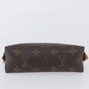LOUIS VUITTON Monogram Pochette Cosmetic PM Pouch M43998 LV Auth BA11013-6
