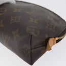 LOUIS VUITTON Monogram Pochette Cosmetic PM Pouch M43998 LV Auth BA11013-14