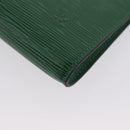 LOUIS VUITTON Epi Pochette Accessoires Accessory Pouch Green M52984 Auth BA11015-15