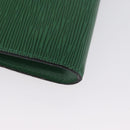 LOUIS VUITTON Epi Pochette Accessoires Accessory Pouch Green M52984 Auth BA11015-16