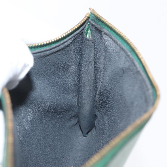 LOUIS VUITTON Epi Pochette Accessoires Accessory Pouch Green M52984 Auth BA11015